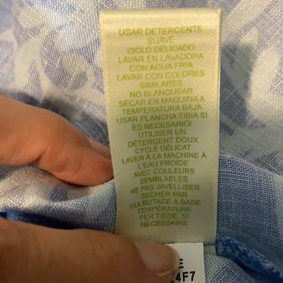 Sigrid Olsen Linen Sleeveless Dress Size 4 - Picture 6 of 8